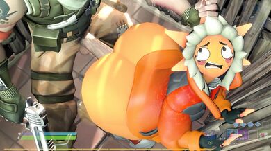 Squishy Cuddles With Thick Spots - A Fortnite Hentai Parody