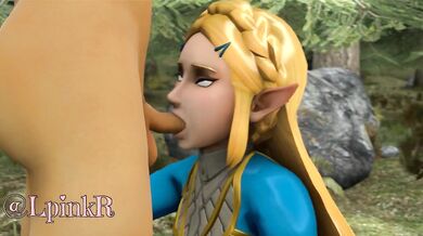 Legend of Zelda XXX Parody: Link's Blowjob Adventure