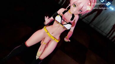 Goodnight Kiss with Jougasaki Mika's Futanari Transformation【futa】