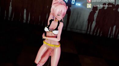 Goodnight Kiss with Jougasaki Mika's Futanari Transformation【futa】