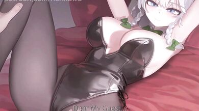 Seduced by the Bunny Queen: Izayoi Sakuya's Debauchery
