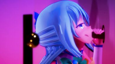 Fishnet Fantasy: 4K Aqua Confession Room