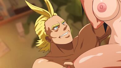 Rebirth of the Omega: A Nagatoro and All Might Hentai Adventure