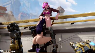 Lesbian Lust: Vi and Caitlyn Get it On
