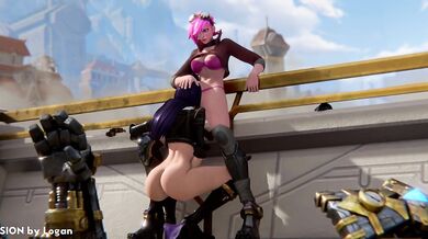 Lesbian Lust: Vi and Caitlyn Get it On
