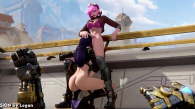 Lesbian Lust: Vi and Caitlyn Get it On