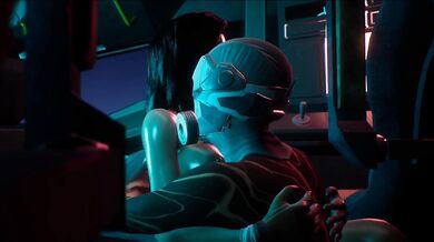 Space Raider Forced To Fuck Captain