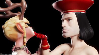 Lord Farquuad's Cum Worship [DaemonAnimate]