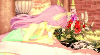 You Have Fun with Fluttershy in the Garden - English Voice Acting Animation