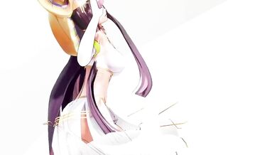 Sexy Ramesses II Hentai Shows Off Her Kawaii Skills in a Hot Undress Dance with Yellow Bangles!