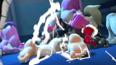 Savage Fuckfest with Rusty's Anal Virginity