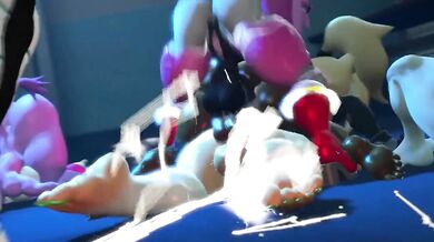 Savage Fuckfest with Rusty's Anal Virginity