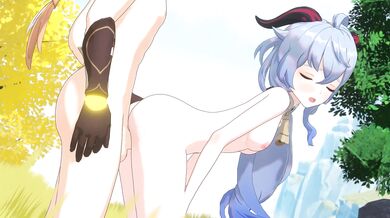 Fucking the divine goat-like creature