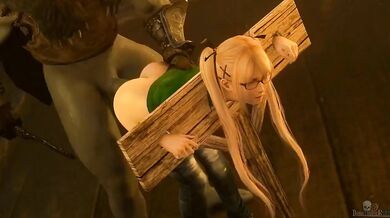 Marie Rose's Anal Invasion by a Rugged Orc - Darkthrone