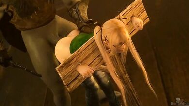 Marie Rose's Anal Invasion by a Rugged Orc - Darkthrone