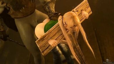 Marie Rose's Anal Invasion by a Rugged Orc - Darkthrone