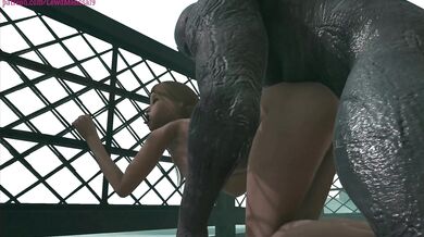 Lewdmelissa's Monster X Girl Part 2 - The Naughty Monstrosity Continues!