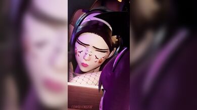 The VIP Guest of D.Va's Halloween Bash