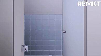 Hanako-san Gets Fucked by a Giantess in MMD Porn