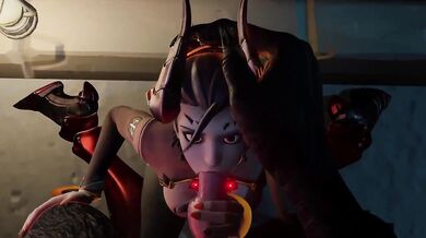 Horny She-Demon Fucks a Lycanthrope