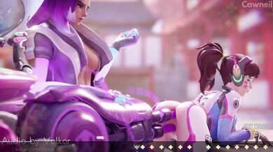 King's Row Cock Hero: D.va Overwatch Edit