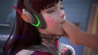 D.va's Slippery Spank Sessions [FPSBlyck]