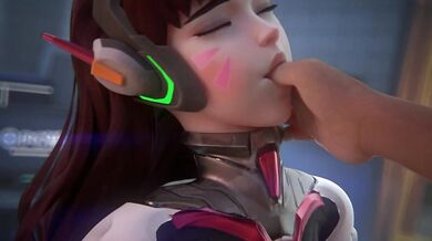 D.va's Slippery Spank Sessions [FPSBlyck]