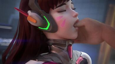 D.va's Slippery Spank Sessions [FPSBlyck]