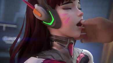 D.va's Slippery Spank Sessions [FPSBlyck]