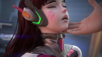 D.va's Slippery Spank Sessions [FPSBlyck]