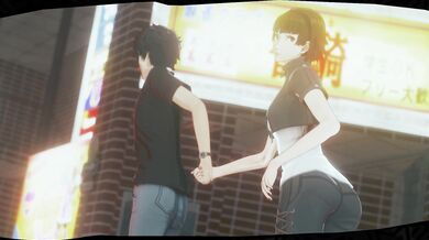 [Makoto x Ren] Velvet Hotel Orgy [1080P Extended] [Persona 5]