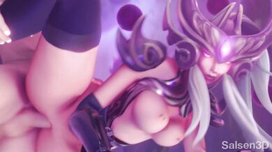 Syndra's Sizzling 3D Seduction!
