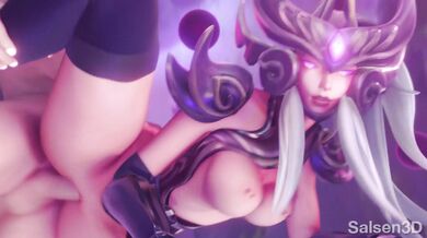 Syndra's Sizzling 3D Seduction!