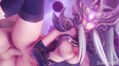 Syndra's Sizzling 3D Seduction!