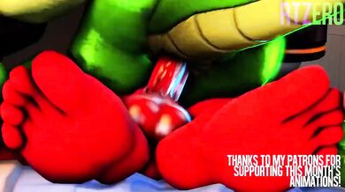 Sonic and Knuckles and Vector's Hotter Than Ever Rendezvous with One Another [Extremely XXX]