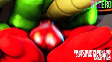 Sonic and Knuckles and Vector's Hotter Than Ever Rendezvous with One Another [Extremely XXX]