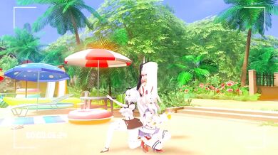Beastly Raped in the Azure Peach Blossoms while Dancing to the Ling Po's Love Song with Yukikaze and Nagato