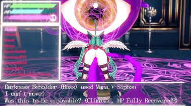 Boss Battle with the Dominating Darkness Beholder in Koikatsu