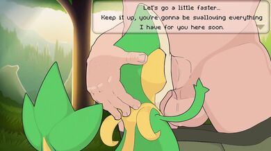Squirt Fest with Leafy Pokemons: Internal Climax