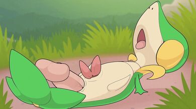 Squirt Fest with Leafy Pokemons: Internal Climax