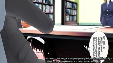 Akiha Tohno Gets Fucked Under the Table in [BLENDY]