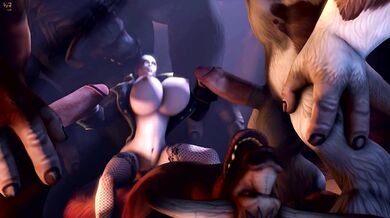 Fucking Four Brawny Bulls: The Tauren Debauchery