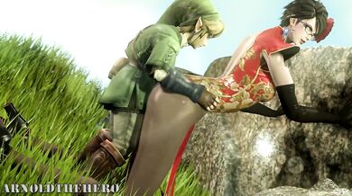 Link Fucks Bayonetta with Lustful Abandon [Arnoldthehero]