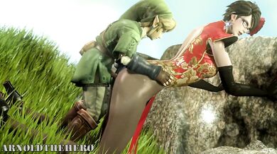 Link Fucks Bayonetta with Lustful Abandon [Arnoldthehero]