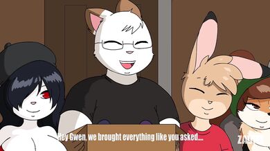 - Gwen's Gangbang Saga: The Zaviel Chapter