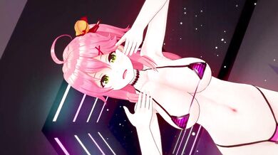 MMD Sakura Miko: Haniwa's Tiny Temple Maiden