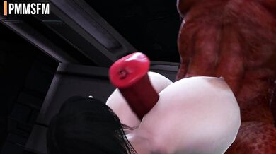 Gigantic Boobs of Tifa Getting Demonic Titfuck - mmPSSM