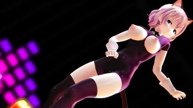 Pink Cat Fucks Short-Haired Girl in 4K