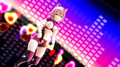 Pink Cat Fucks Short-Haired Girl in 4K