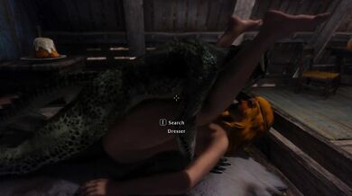 Hot N' Sexy Argonian Couple F*cking Like Beasts